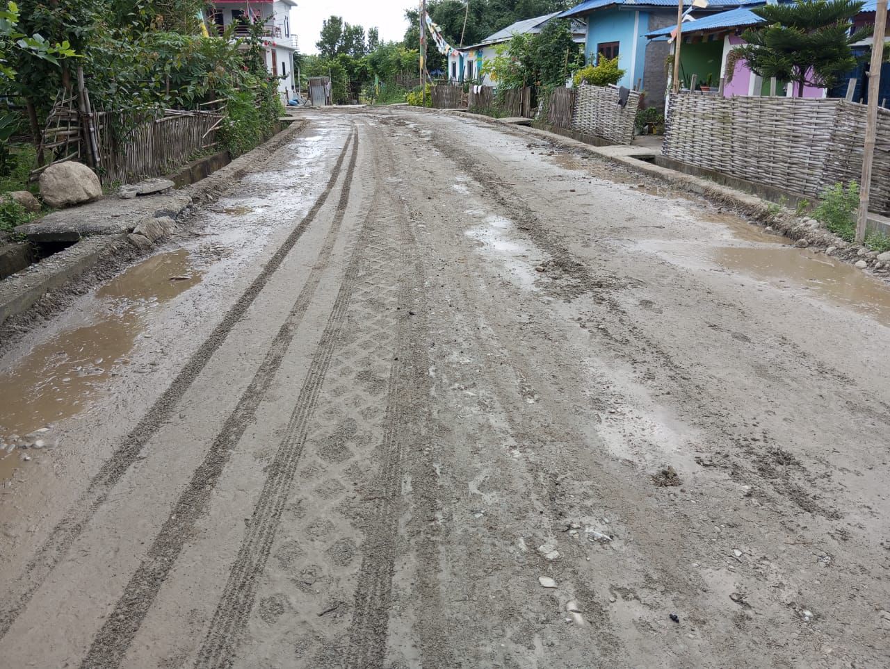 Construction of bituminous asphalt concrete road and prestressed bridge at itahari 3 , puran chock to Dharan , panbari Road