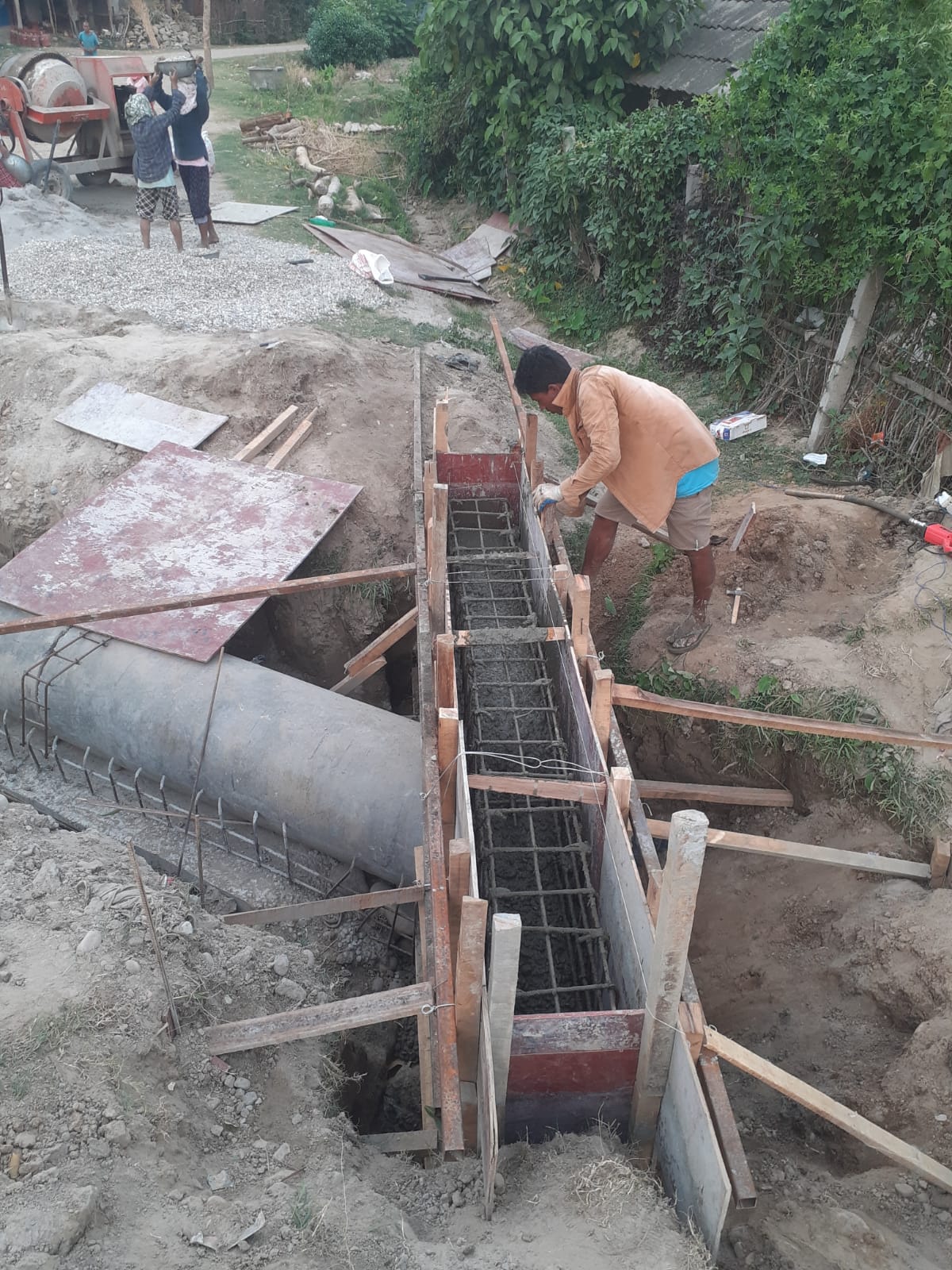 ⁠command area development works of tertiary canals and water course ( CAD- 2) in Rani irrigation system . World bank funded project.